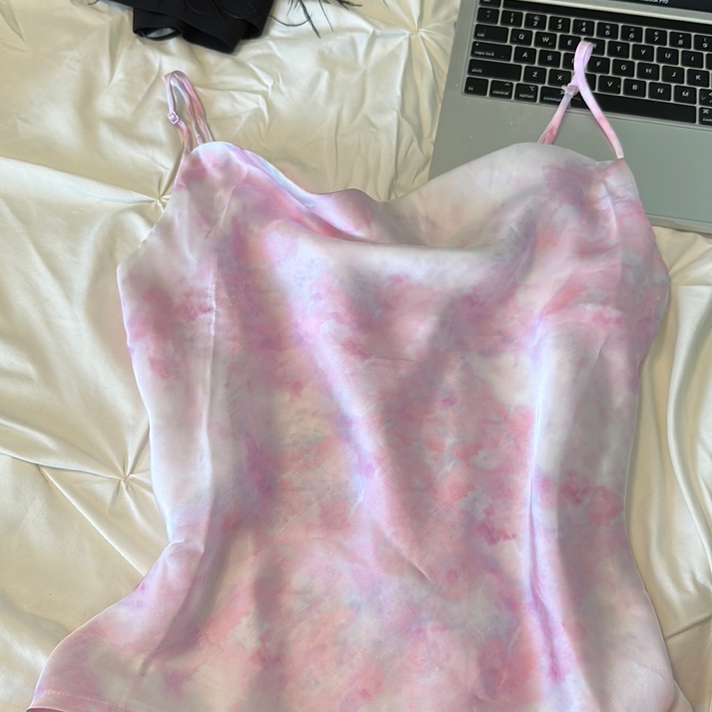 Superdown cowl neck top